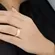Aliança Fosca Detalhe Liso