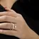 Aliança Tradicional Clássica Abaulada 5 mm  Banhada a Ouro 18k