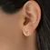 Brinco Bolinha 3 MM Banhado a Ouro 18 k