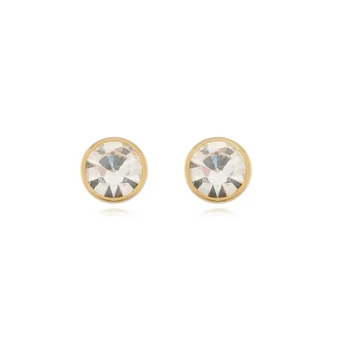 Brinco Ponto de Luz M Banhado a Ouro 18 k