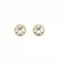 Brinco Ponto de Luz M Banhado a Ouro 18 k