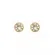 Brinco Ponto de Luz P Banhado a Ouro 18 k