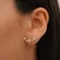 Brinco Earcuff Estrela e Lua