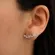 Brinco Earcuff Estrela e Lua