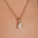Colar Nossa Senhora Aparecida P Banhado a Ouro 18k