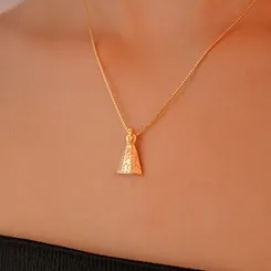 Colar Nossa Senhora Aparecida tamanho M