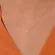 Colar com Pingente Letra Cravejada com Zircônias Banhado a Ouro 18 k