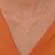 Colar com Pingente Letra Cravejada com Zircônias Banhado a Ouro 18 k