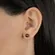 Brinco Bolinha 5 MM Banhado a Ouro 18 k
