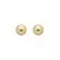 Brinco Bolinha 5 MM Banhado a Ouro 18 k