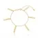 Pulseira Plaquinhas Retangulares: Esperança, Saúde, Alegria, Amor, Fortuna e Paz