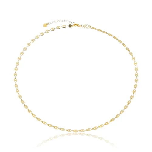 Colar Choker Fita Círculos