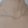 Colar Choker Fita Círculos