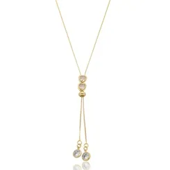 Colar Gravatinha Coração Cristal