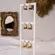 Brinco Argola Articulada Triangular Lisa Tamanho M Banhado a Ouro 18 k