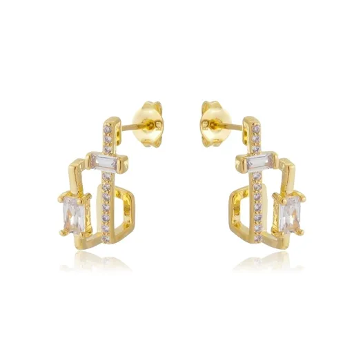 Brinco Earhook de Duas Fileiras