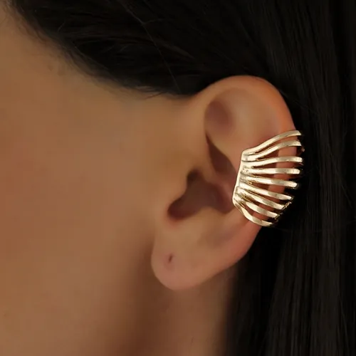 Piercing Pressão Nove Tiras Lisas
