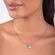 Colar Pingente Coração Liso Cravejados com Zircônias