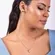 Brinco Coração Liso com Zircônias Banhado a Ouro 18k