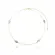 Colar Choker Cristais Coloridos Intercaldados