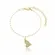 Pulseira Corrente Cartier com Pingente Coração Cravejado com Zircônias