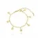 Pulseira Infantil Pingente Estrelinhas