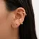 Brinco Piercing Pressão Entrelaçado Tubo P