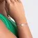 Pulseira Pingente Florzinha com Zircônias