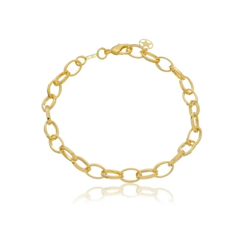 Pulseira Corrente Elos Grossos Sofisticados