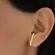 Earhook Encaixe Tubo Oval Liso