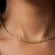 Colar Choker Fio Baiano 4 MM Banhado a Ouro 18 k