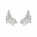 Brinco Earcuff Tela Cravejado com Zircônias
