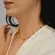 Colar Choker com Bolas Lisas e Corrente Cartier Banhado a Ouro 18 k