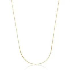 Corrente Veneziana Avulsa Banhada a Ouro 18 k