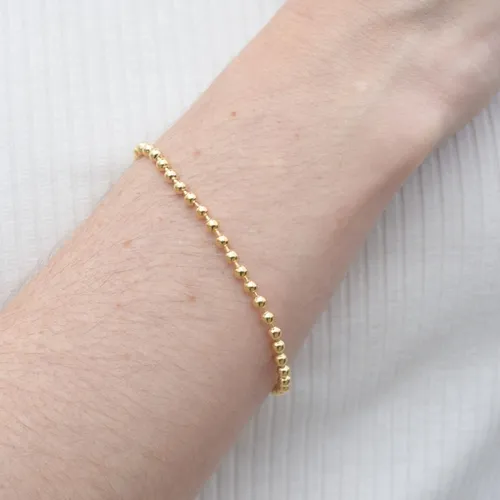 Pulseira Corrente de Esferas: Uma Expressão de Elegância Versátil