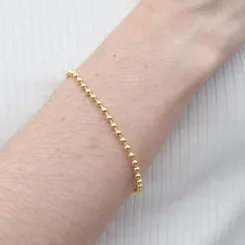 Pulseira Corrente de Esferas: Uma Expressão de Elegância Versátil