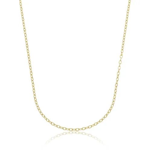 Corrente Cadeado Fina Banhado a Ouro 18 k