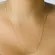 Corrente Cadeado Fina Banhado a Ouro 18 k