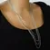 Corrente Cadeado Fina Banhado a Ouro 18 k