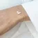 Pulseira com Pingente de Coração Cravejado com Zircônias e Corrente de Elos de Coração