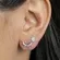 Brinco Borboleta com Asas Vazadas e Zircônias  Banhado a Ouro 18 k– Elegância e Leveza