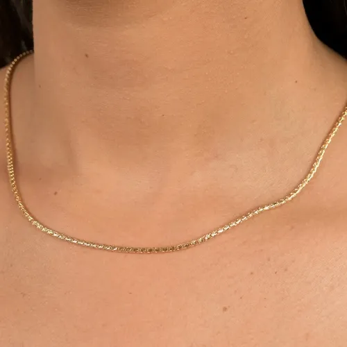 Choker Fio Adiamantado com Brilho Sofisticado - Banhada a Ouro 18k