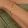 Pulseira Fio Diamantado com Brilho Sofisticado Banhada a Ouro 18k