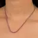 Colar Riviera 3mm com Cristais Coloridos: Esmeralda, Turquesa e Rosa Banhado a Ouro 18k ou Ródio Bra