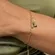 Pulseira Corrente Cartier com Pingentes de Olho Grego, Figa e Trevo  Banhada a Ouro 18k
