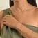 Pulseira com Corrente Veneziana e Riviera com Pingentes de Navetes Banhada a Ouro 18K
