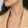 Colar com Pingente de Nossa Senhora Banhado a Ouro 18k – 2 em 1, com Zircônias Azuis e Cristais