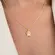 Colar com Pingente de Patinha Cravejada com Zircônias Banhado a Ouro 18K