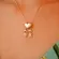 Colar Coração Pingentes Dois Filhos