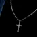 Pingente Crucifixo M Aramado Banhado a Ouro 18 k